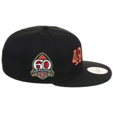 San Francisco 49Ers NFL Black Dome New Era 59FIFTY