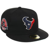 Houston Texans NFL Black Dome New Era 59FIFTY