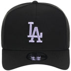 Los Angeles Dodgers MLB Black x Lavender FASHION CORE New Era 9FORTY A-Frame