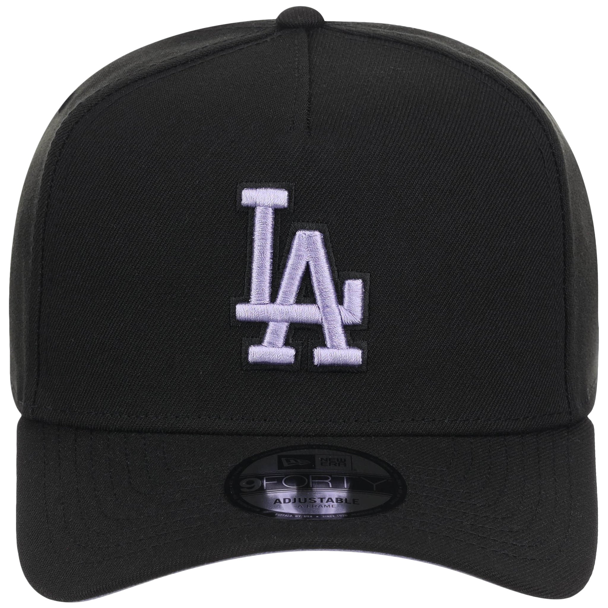 Los Angeles Dodgers MLB Black x Lavender FASHION CORE New Era 9FORTY A-Frame