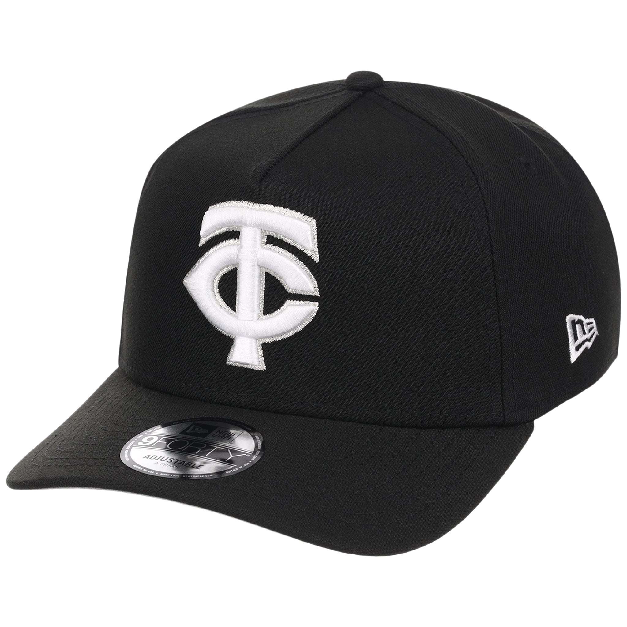 Minnesota Twins MLB Black x White FASHION CORE New Era 9FORTY A-Frame