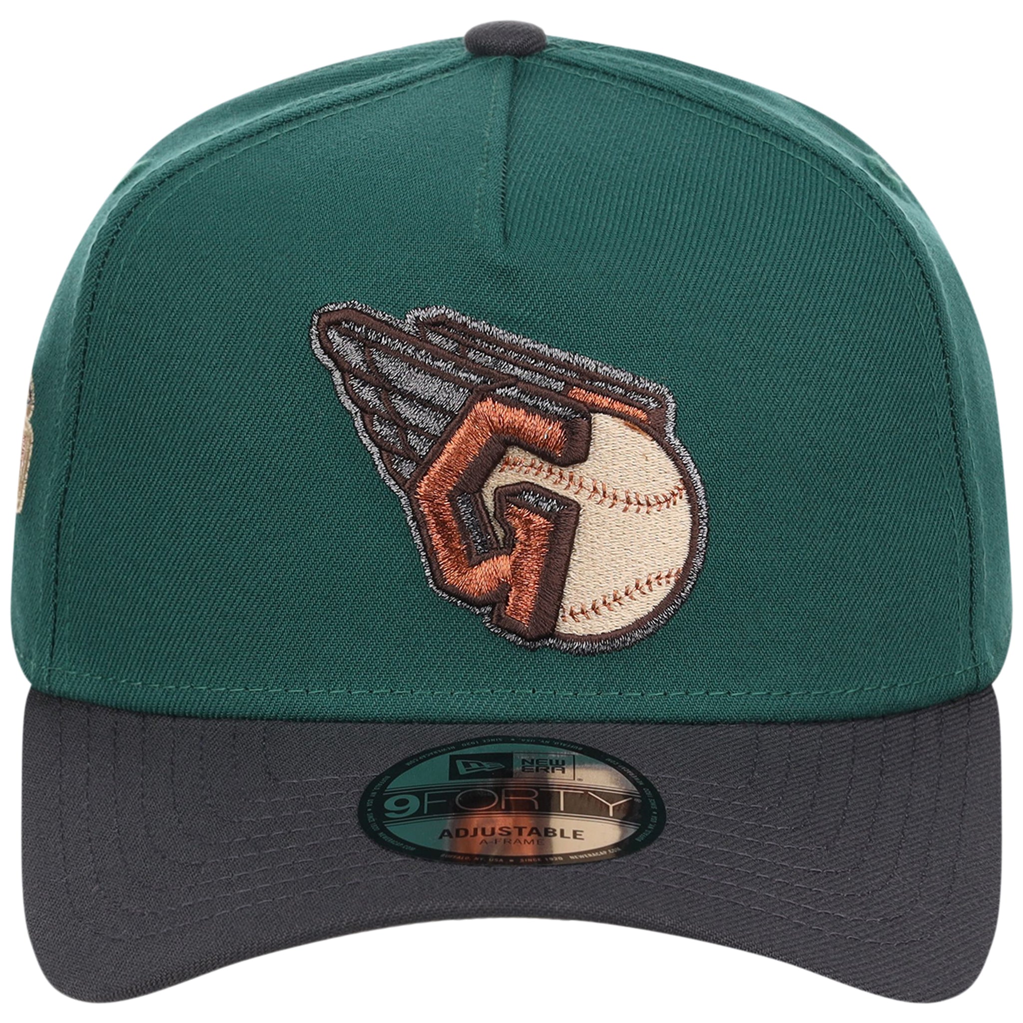 Cleveland Guardians MLB Emerald Graphite New Era 9FORTY