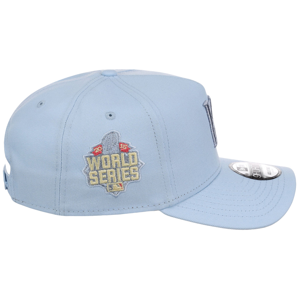 Kansas City Royals MLB Glacial Blue New Era 9FORTY A-Frame