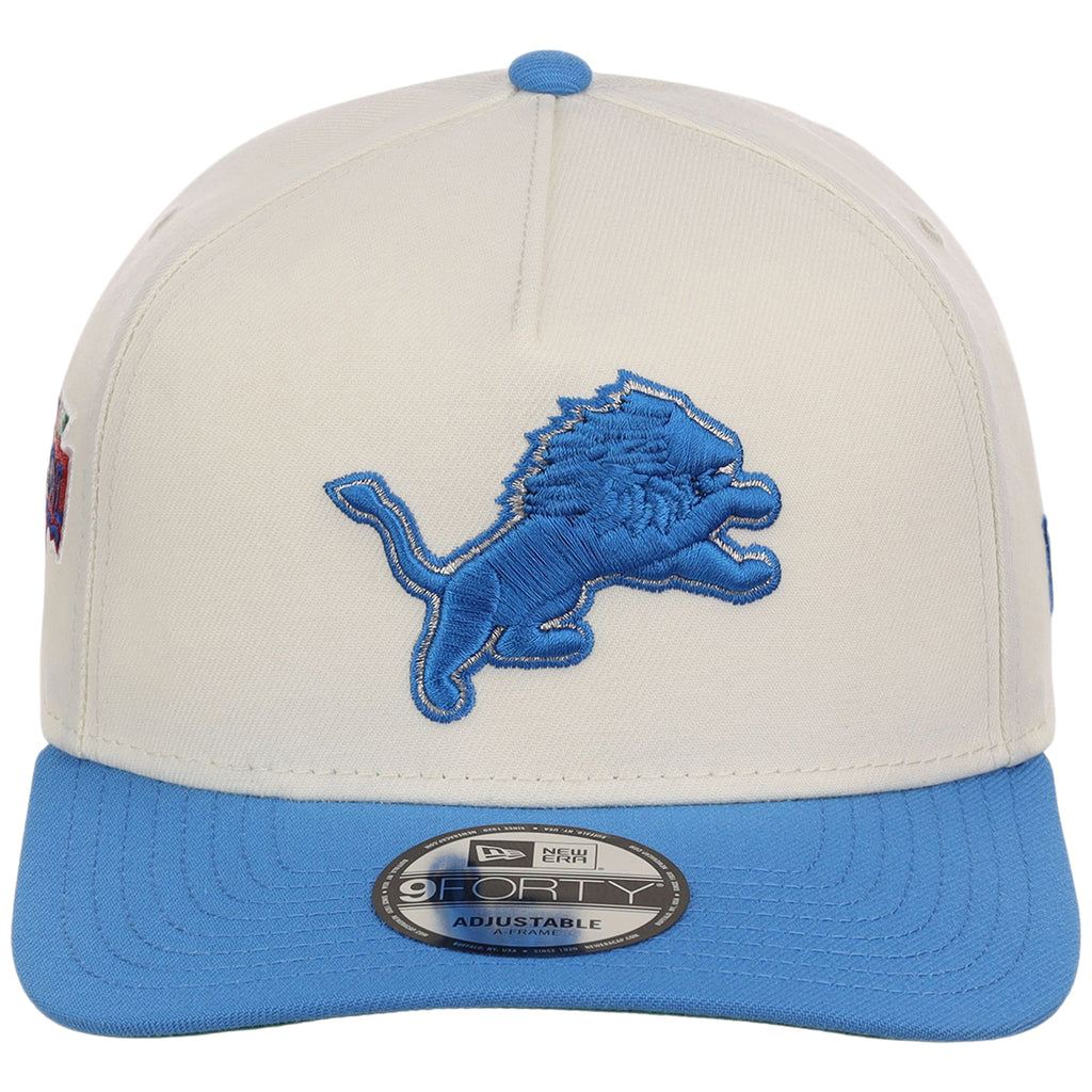 Detroit Lions NFL Chrome OTC New Era 9FORTY A-Frame