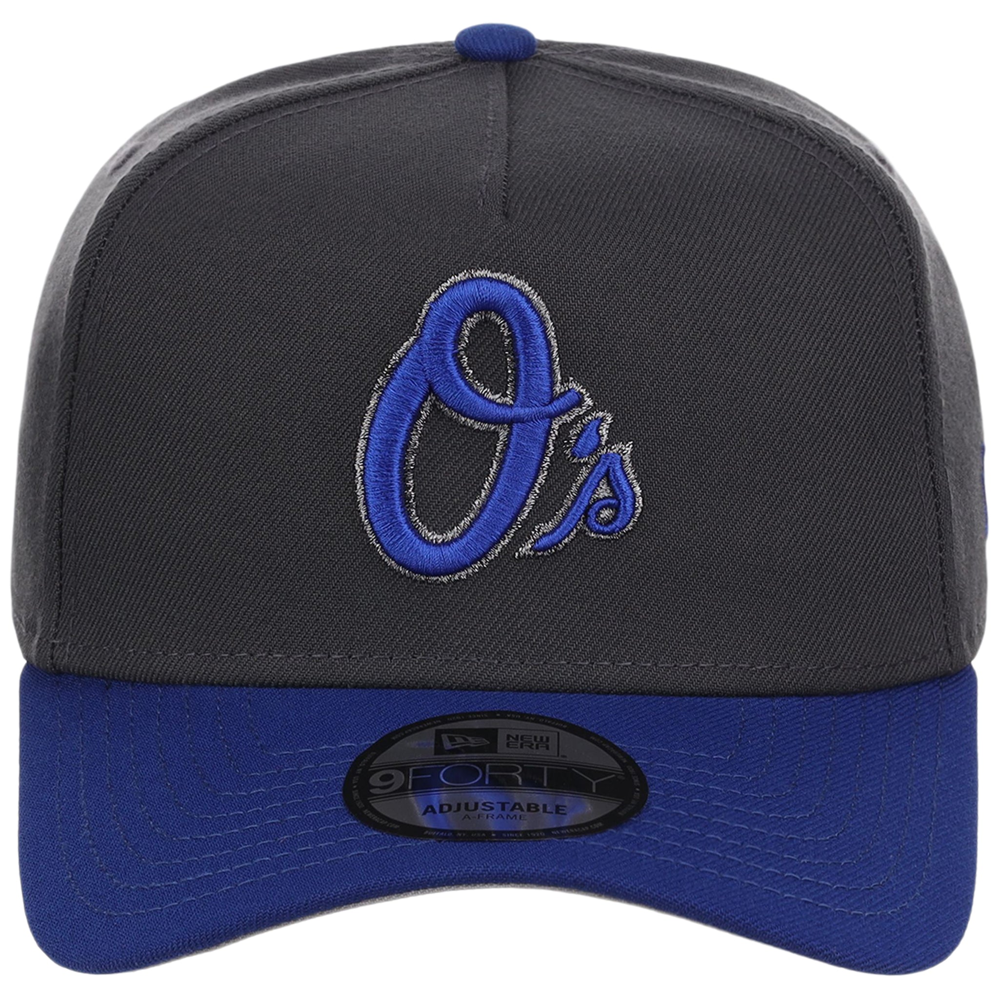 Baltimore Orioles MLB Graphite x Royal FASHION CORE New Era 9FORTY A-Frame