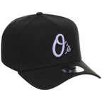 Baltimore Orioles MLB Black x Lavender FASHION CORE New Era 9FORTY A-Frame