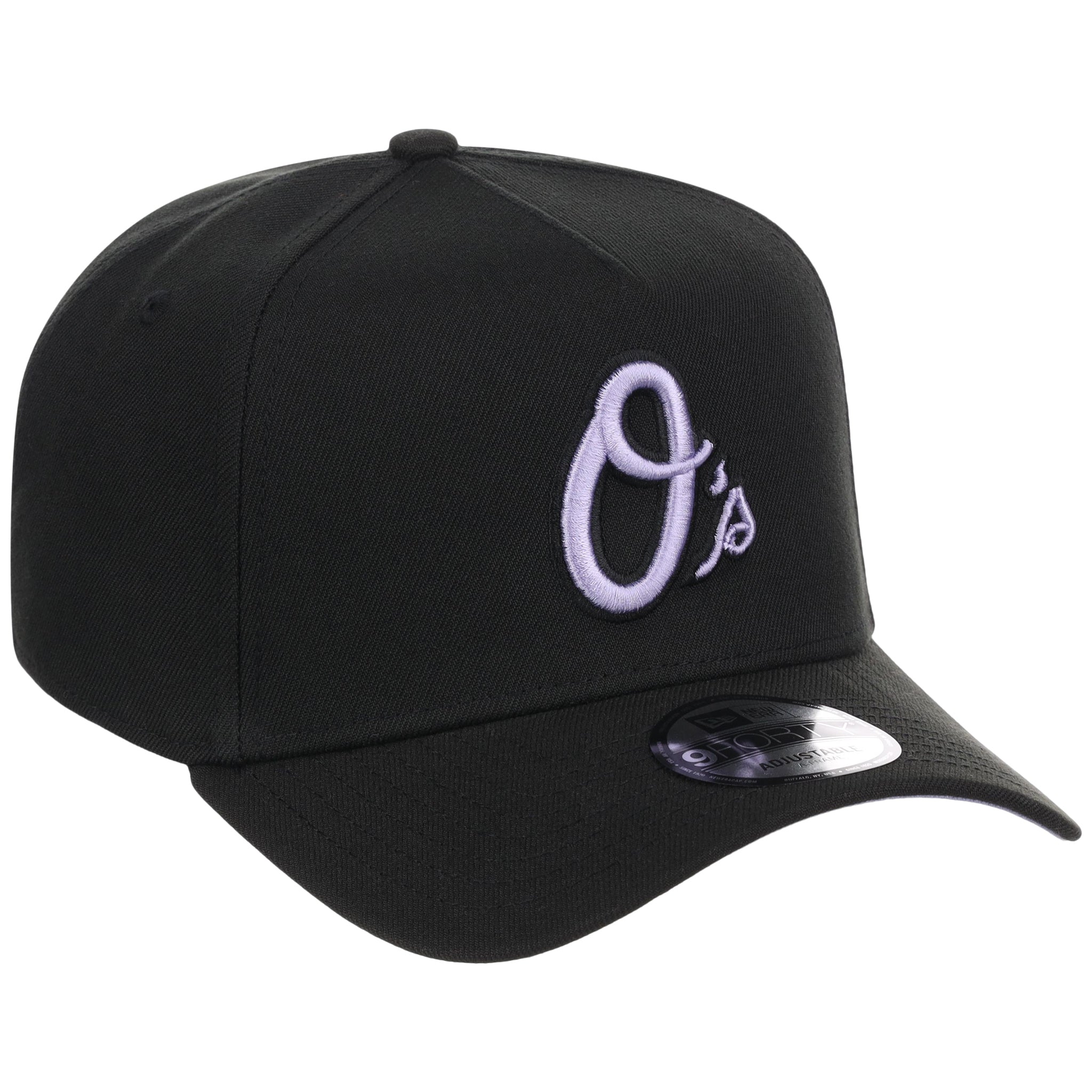 Baltimore Orioles MLB Black x Lavender FASHION CORE New Era 9FORTY A-Frame