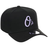 Baltimore Orioles MLB Black x Lavender FASHION CORE New Era 9FORTY A-Frame