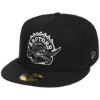 Toronto Raptors NBA Liquid Titanium New Era 59FIFTY