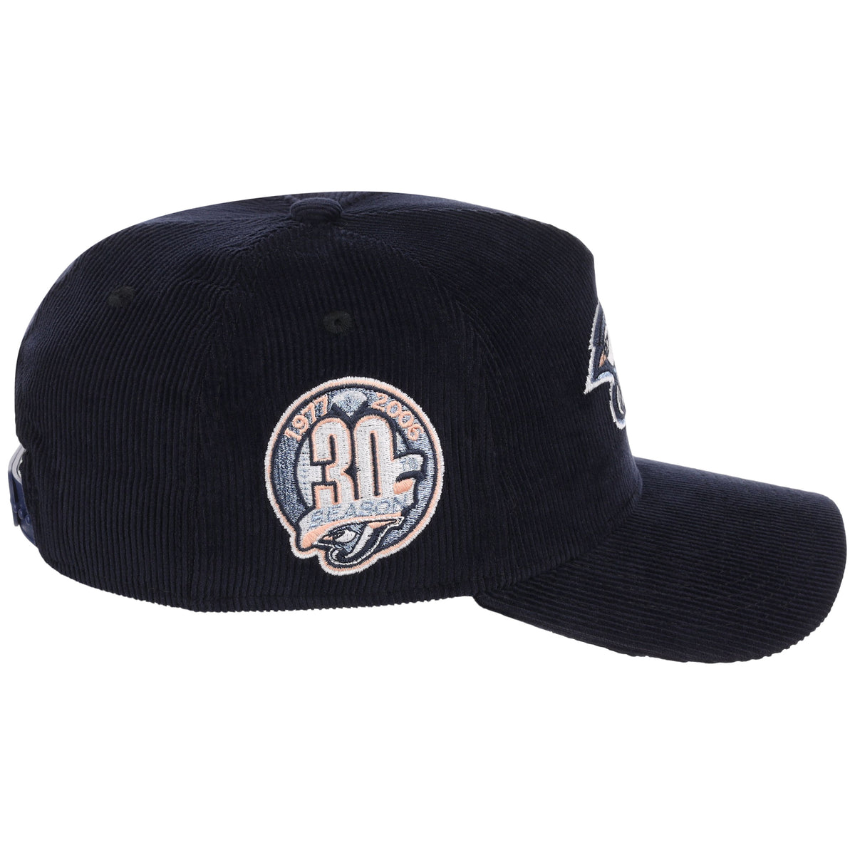 Toronto Blue Jays MLB Peach Ice Navy Cord New Era 9FORTY A-Frame – 3