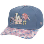 Los Angeles Dodgers Pacific Canvas New Era 9FORTY (Indigo/Floral)