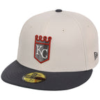 Kansas City Royals MLB Cream x Graphite New Era 59FIFTY – 4