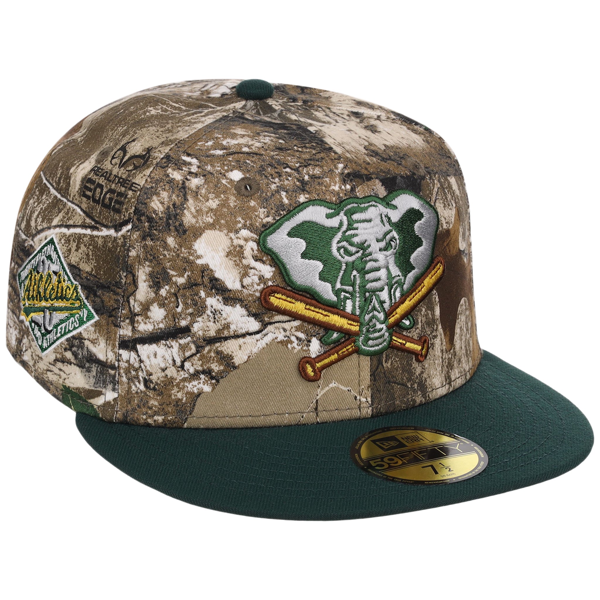 Oakland Athletics MLB Realtree OTC New Era 59FIFTY