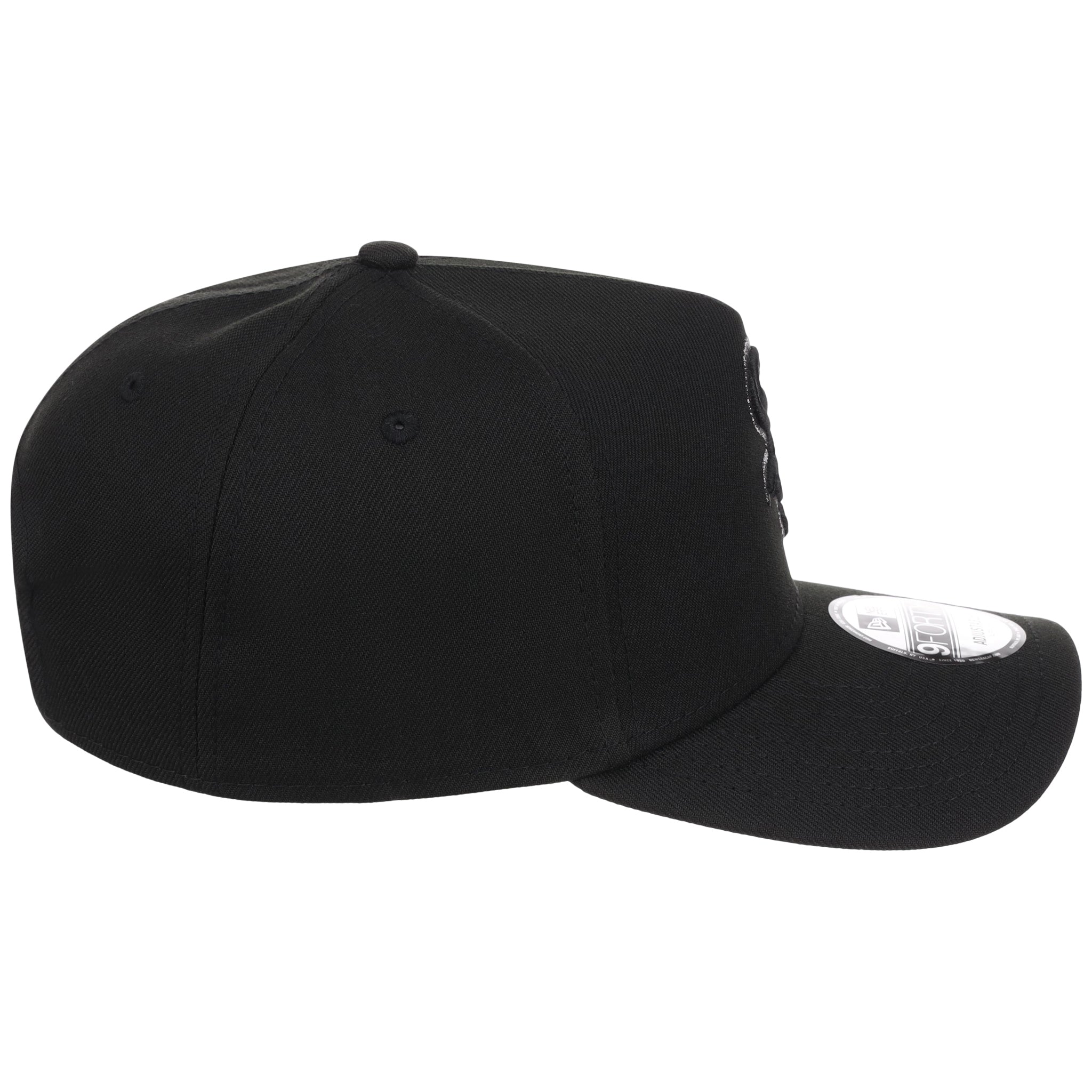 Chicago White Sox MLB Black x Pewter FASHION CORE New Era 9FORTY A-Frame
