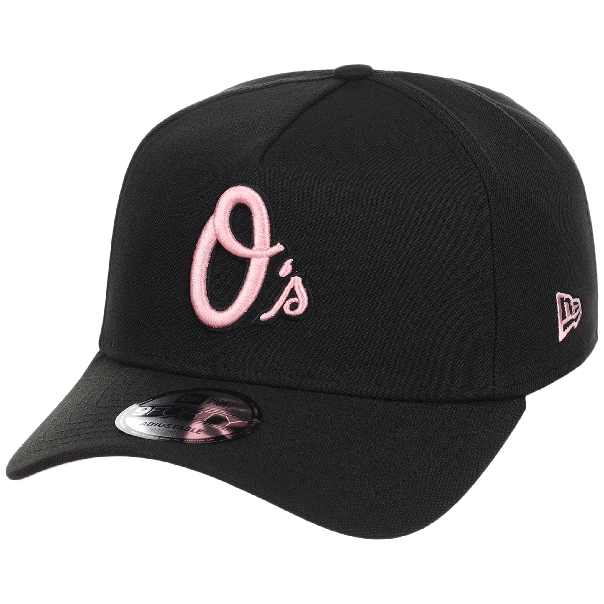 Baltimore Orioles MLB Black x Pink FASHION CORE New Era 9FORTY A-Frame