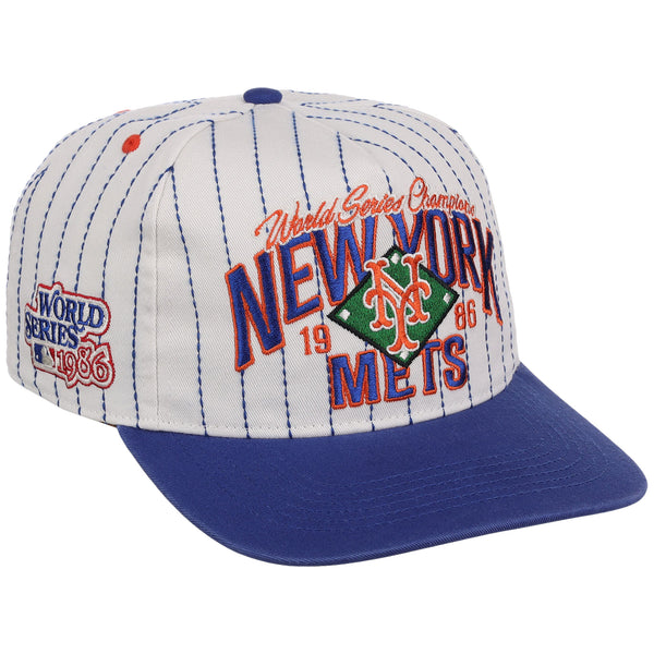 New York Mets Mets '86 Champs Pinstripe '47 Hitch – LidsHatDrop