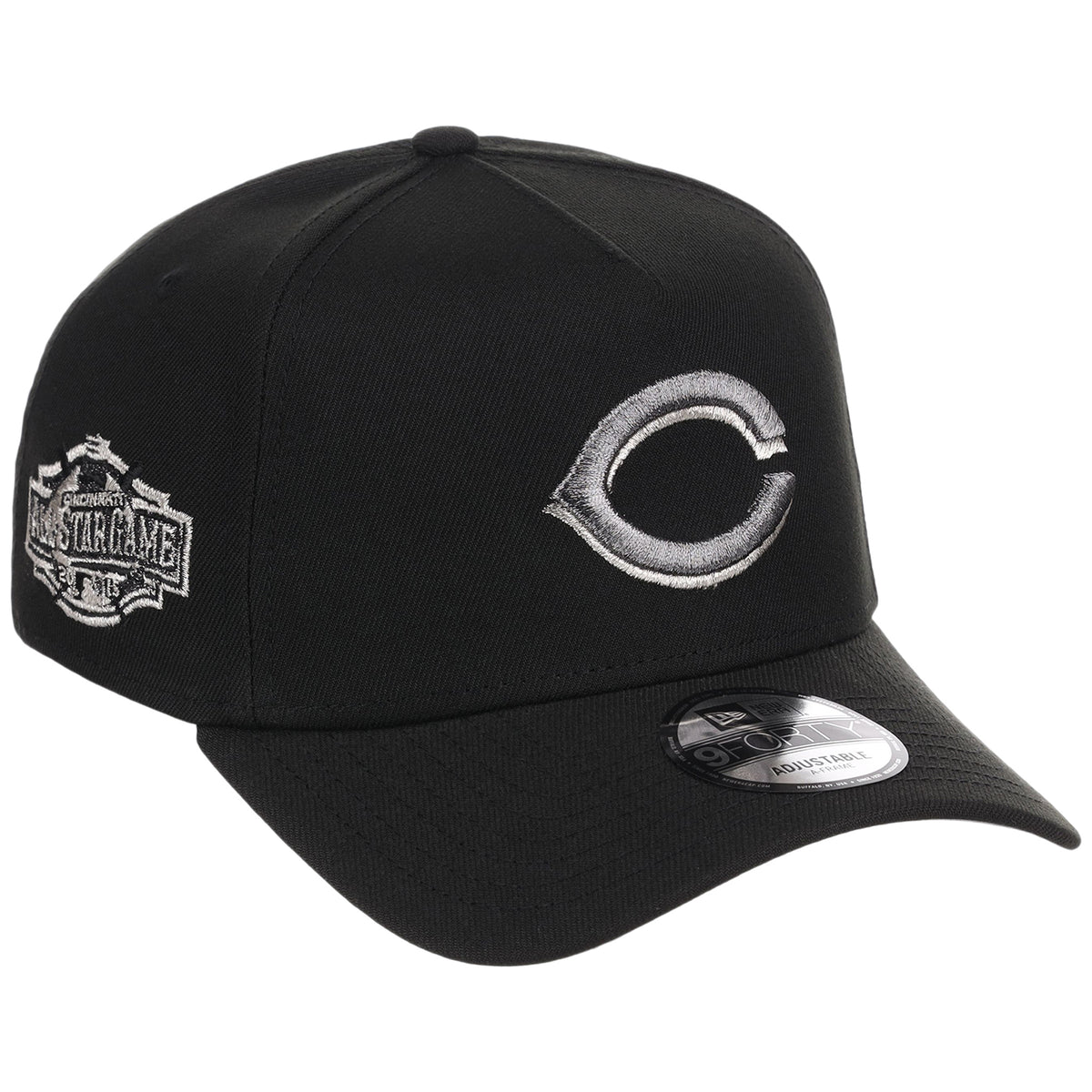 Cincinnati Reds MLB Liquid Titanium New Era 9FORTY A-Frame