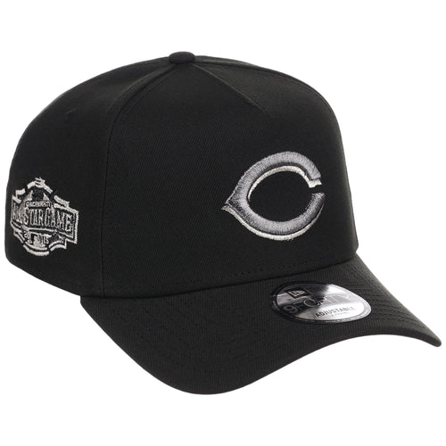 Cincinnati Reds MLB Liquid Titanium New Era 9FORTY A-Frame