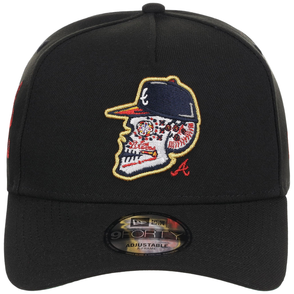Atlanta Braves Skull Atlanta Crown the City New Era 9FORTY