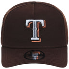 Texas Rangers MLB Frosted Bark New Era 9FORTY A-Frame