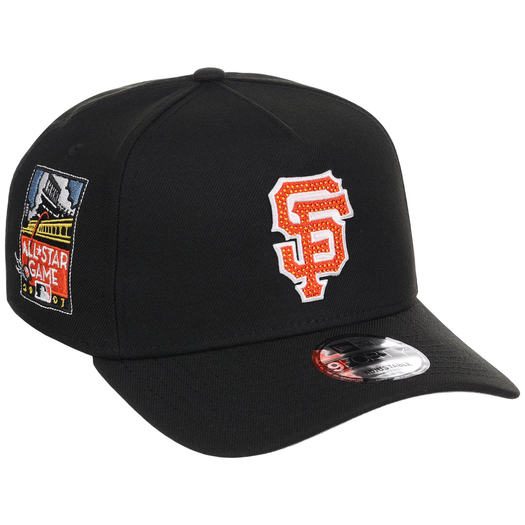 San Francisco Giants MLB Diamond Bling New Era 9FORTY A-Frame