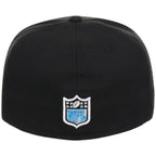 Carolina Panthers NFL Black Dome New Era 59FIFTY