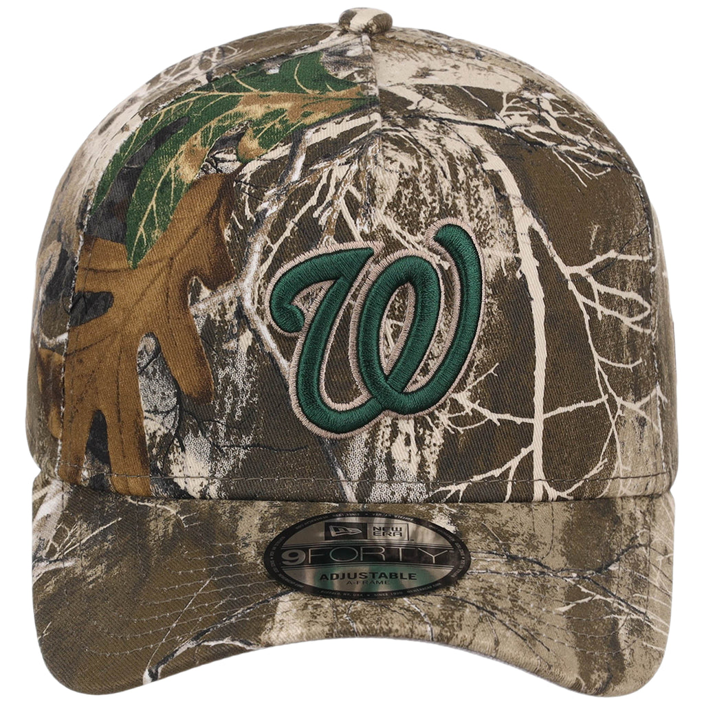 Washington Nationals MLB Realtree FASHION CORE New Era 9FORTY A-Frame