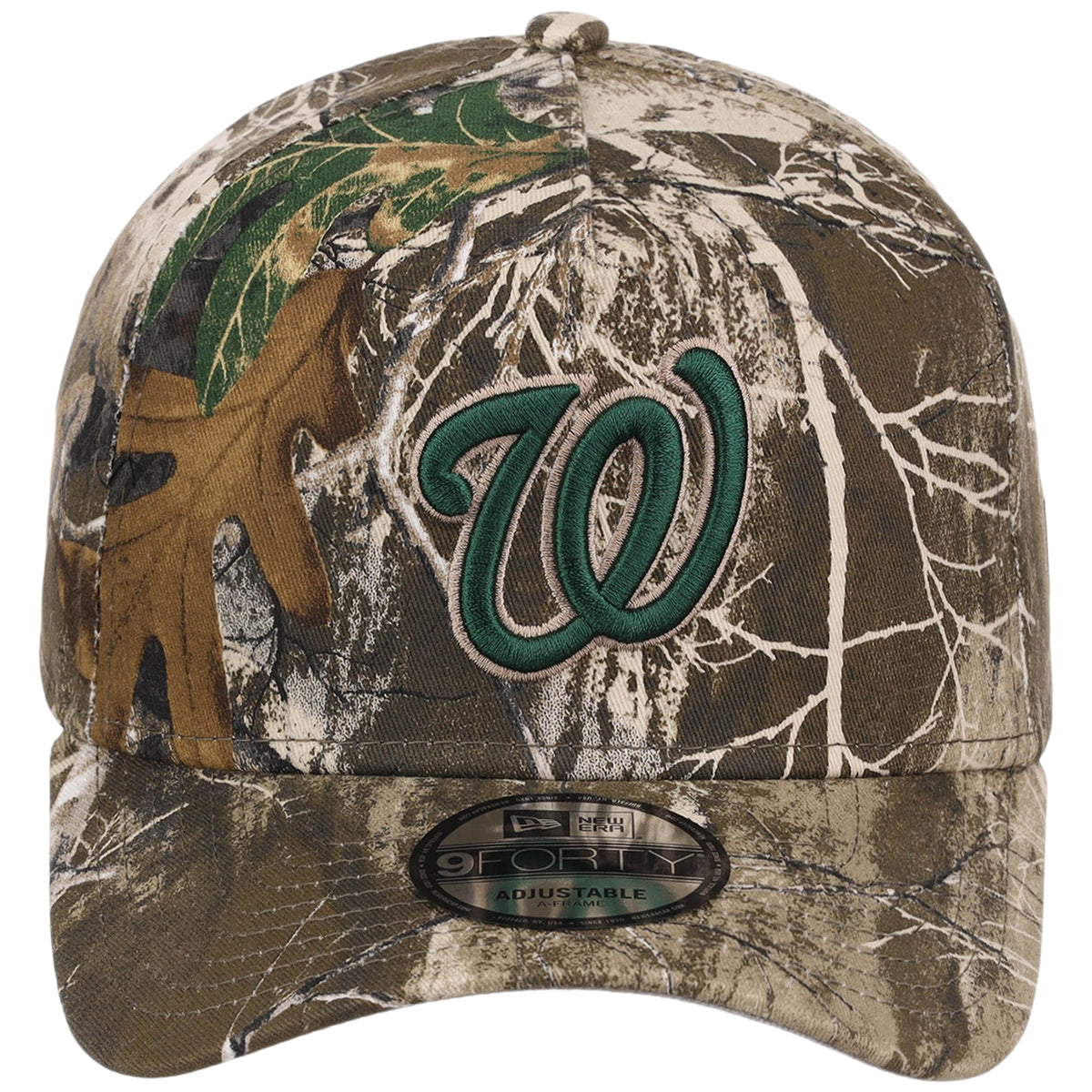 Washington Nationals MLB Realtree FASHION CORE New Era 9FORTY A-Frame