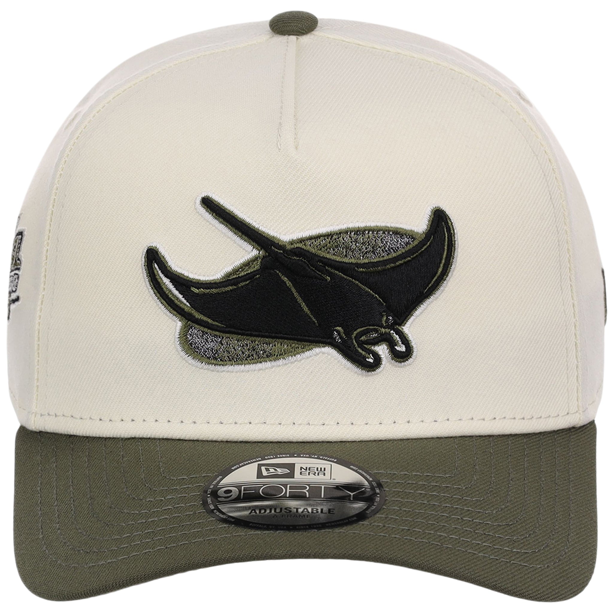 Tampa Bay Rays MLB Chrome Olive New Era 9FORTY