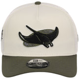 Tampa Bay Rays MLB Chrome Olive New Era 9FORTY