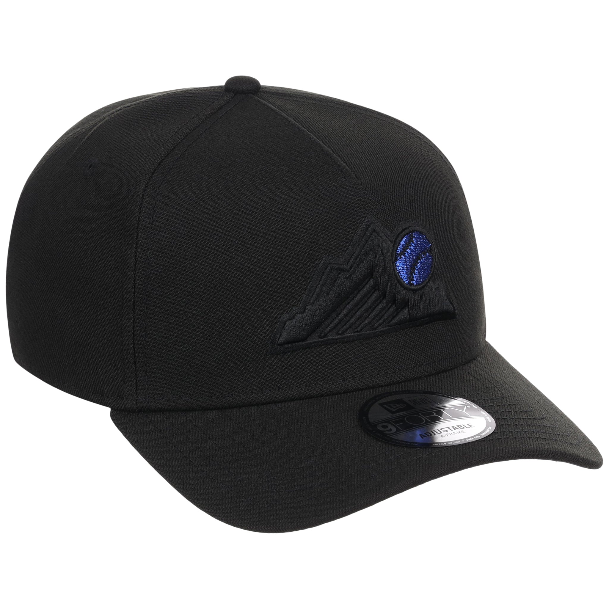Colorado Rockies MLB Black x Royal FASHION CORE New Era 9FORTY A-Frame