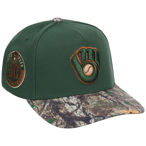 Milwaukee Brewers MLB Mitchell & Ness Copper Trees Pro Pinch