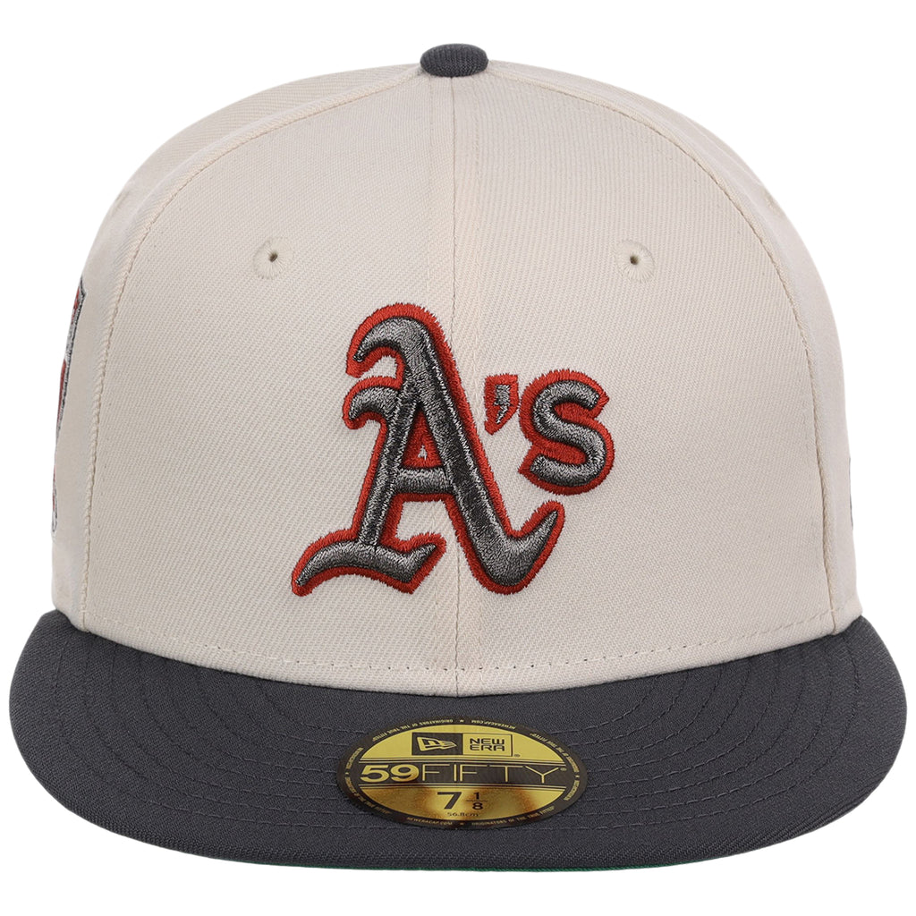 Oakland Athletics MLB Cream x Graphite New Era 59FIFTY – 5