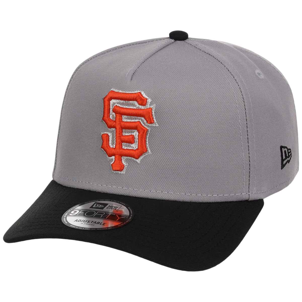 San Francisco Giants MLB Gray OTC FASHION CORE New Era 9FORTY A-Frame