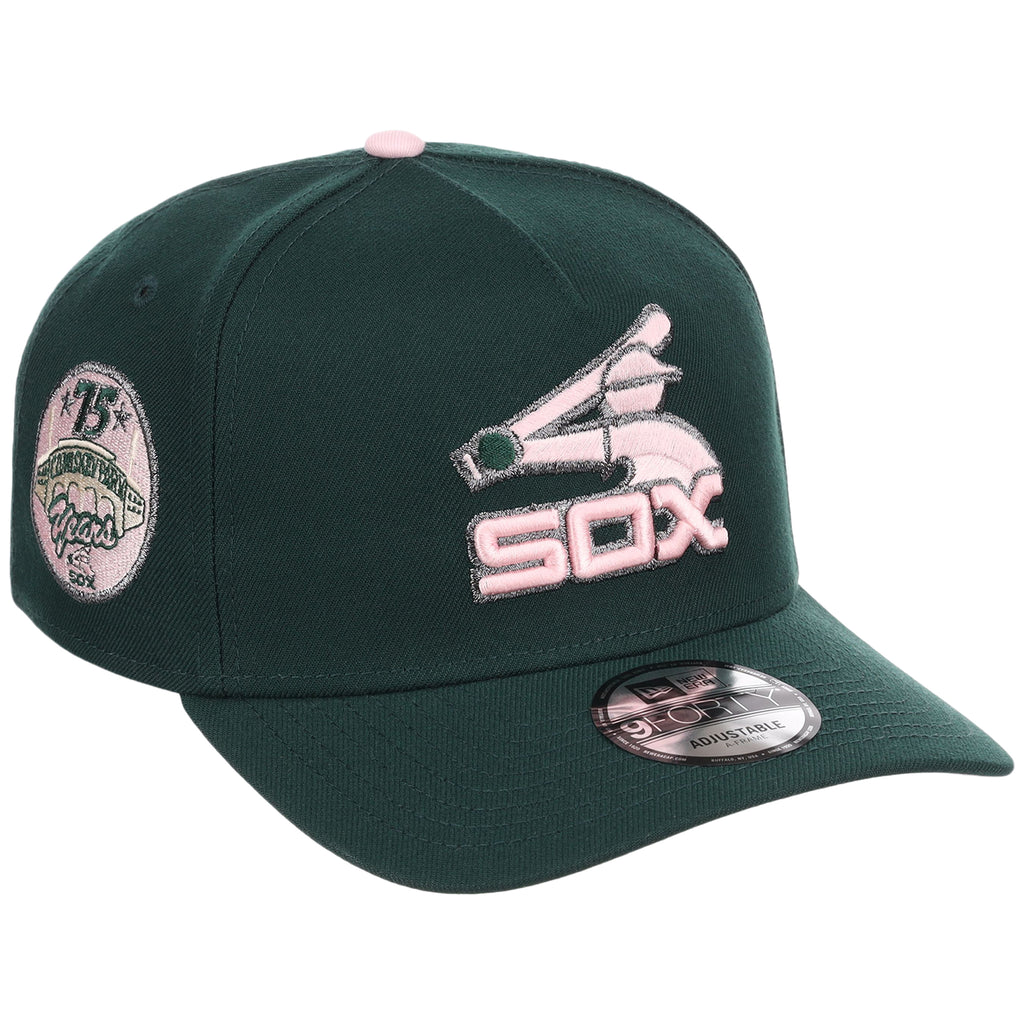 Chicago White Sox MLB Emerald Bloom New Era 9FORTY A-Frame