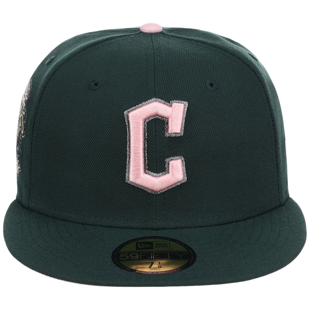 Cleveland Guardians MLB Emerald Bloom New Era 59FIFTY