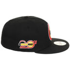 Houston Rockets NBA Black Dome New Era 59FIFTY