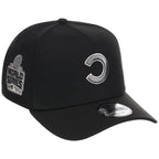 Chicago Cubs MLB Flipmode 2.0 Liquid Titanium New Era 9FORTY A-Frame (Black/Black/Gray)