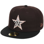 Dallas Cowboys Burnt Graphite Dallas Starhide New Era 59FIFTY