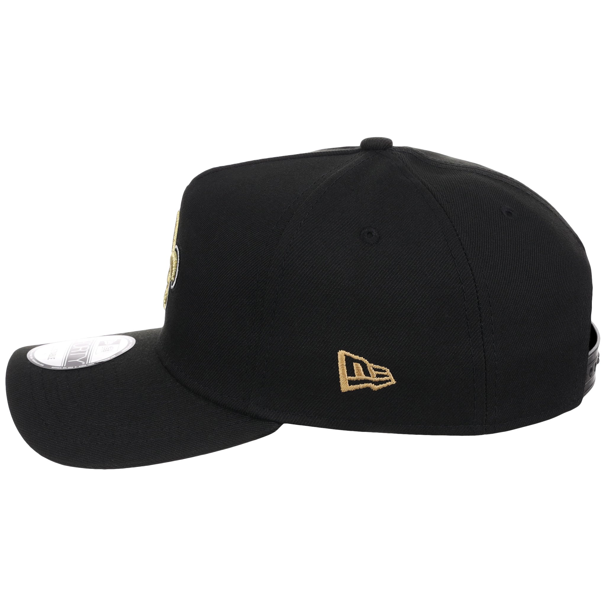 New Orleans Saints NFL Black Dome New Era 9FORTY A-Frame