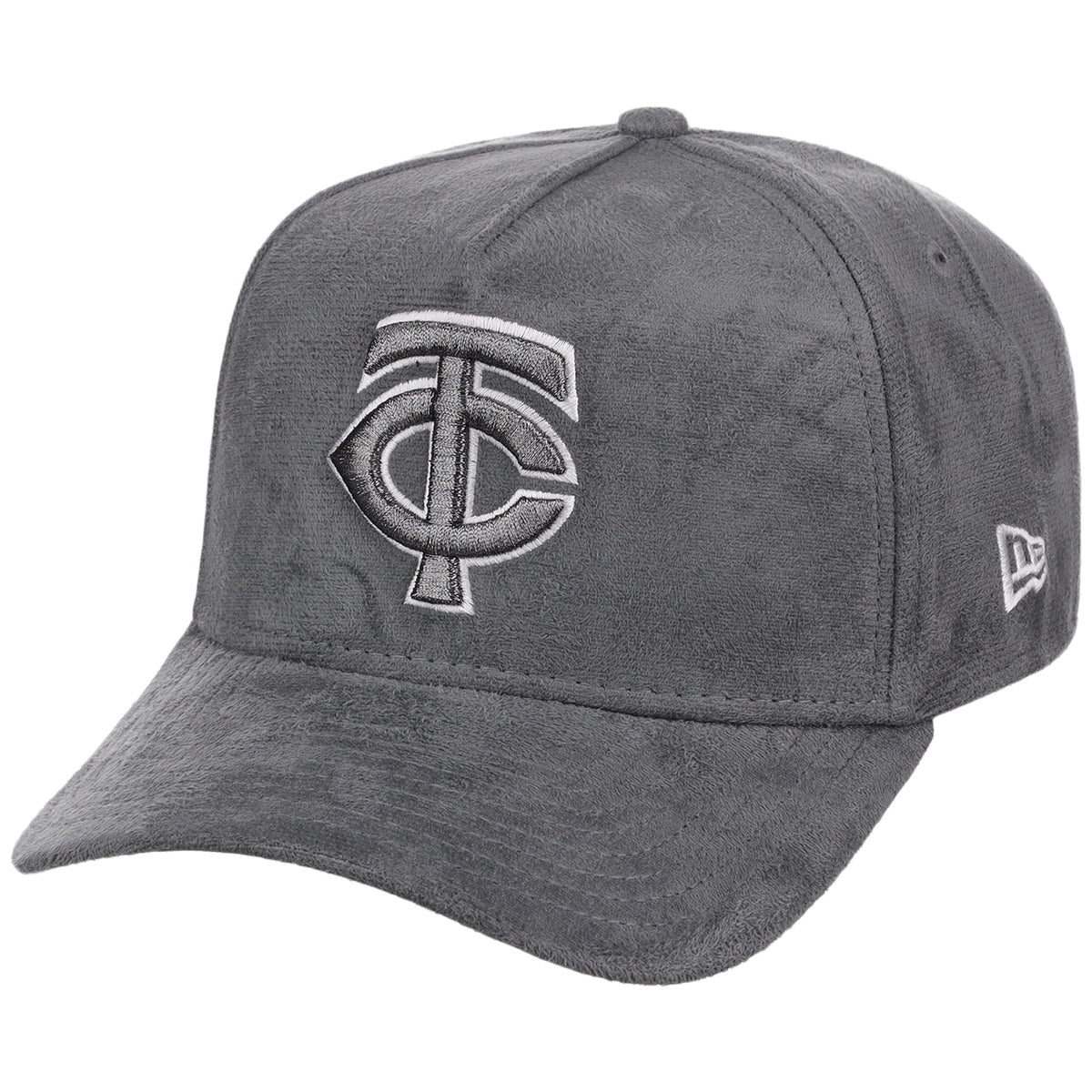 Minnesota Twins MLB Gray x Suede FASHION CORE New Era 9FORTY A-Frame