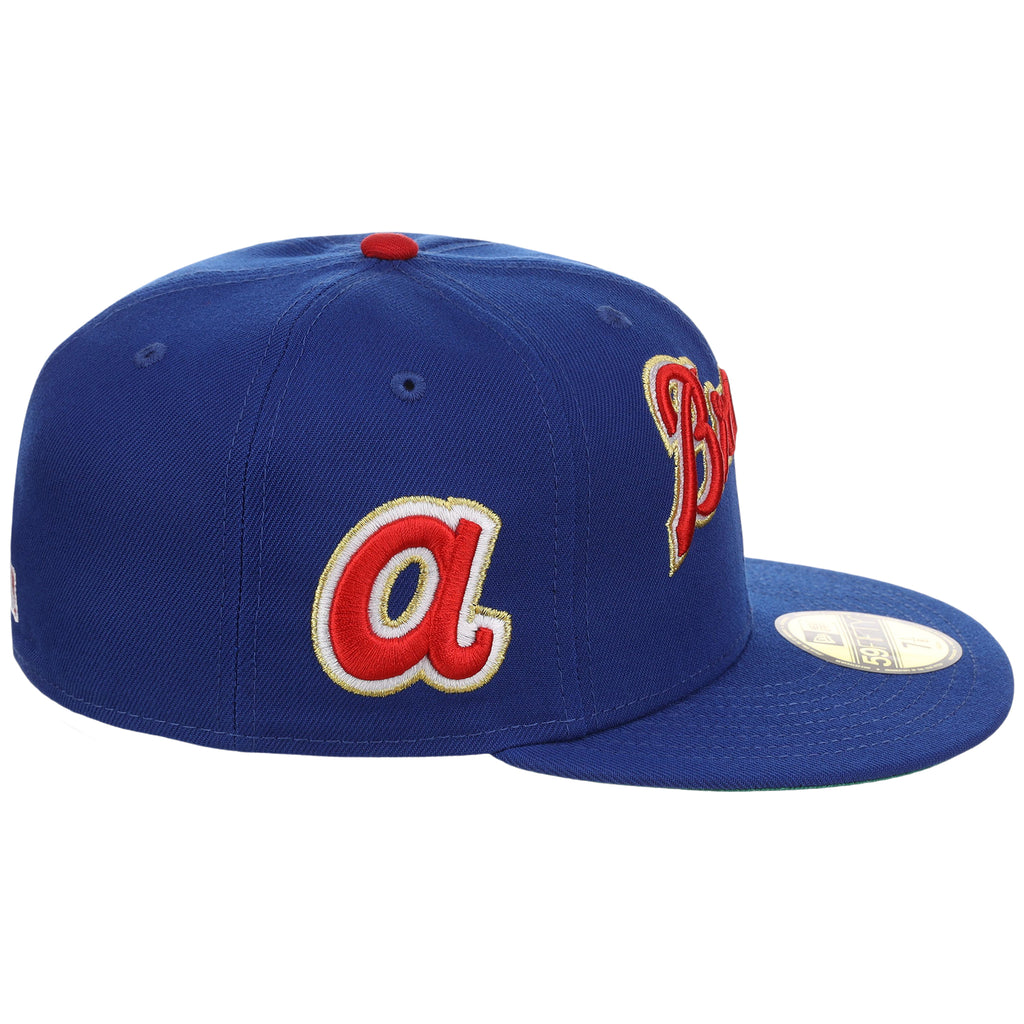 Atlanta Braves Coop Script Atlanta Crown the City New Era 59FIFTY