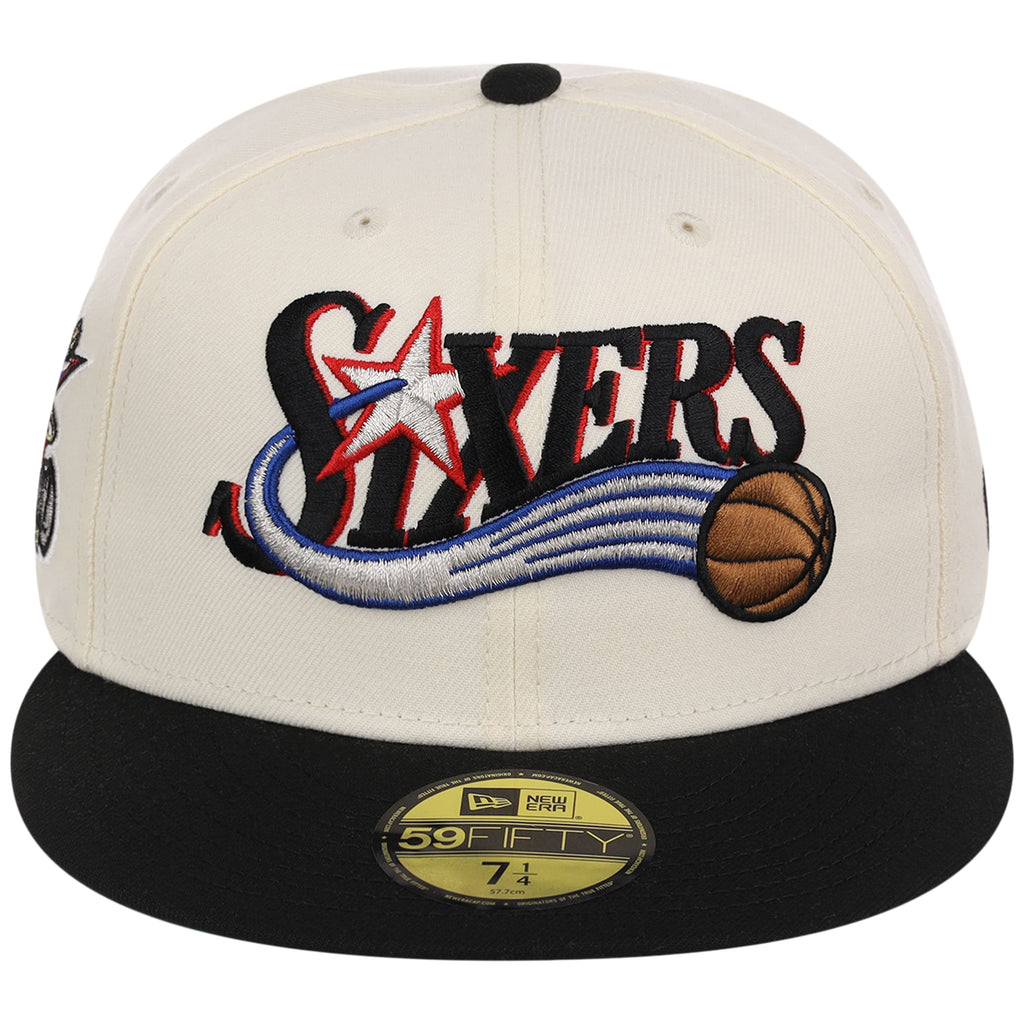 Philadelphia 76Ers NBA Chrome OTC New Era 59FIFTY (Chrome/Black)