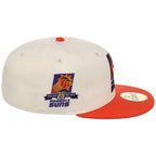 Phoenix Suns NBA Chrome OTC New Era 59FIFTY (Chrome/Orange)