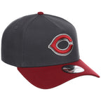 Cincinnati Reds MLB Graphite x Cardinal FASHION CORE New Era 9FORTY A-Frame