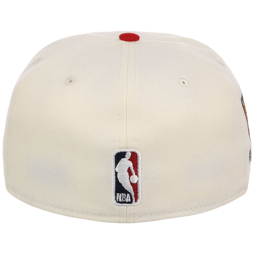 Atlanta Hawks NBA Chrome OTC New Era 59FIFTY (Chrome/Red)