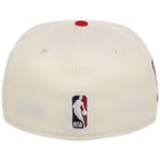 Atlanta Hawks NBA Chrome OTC New Era 59FIFTY (Chrome/Red)