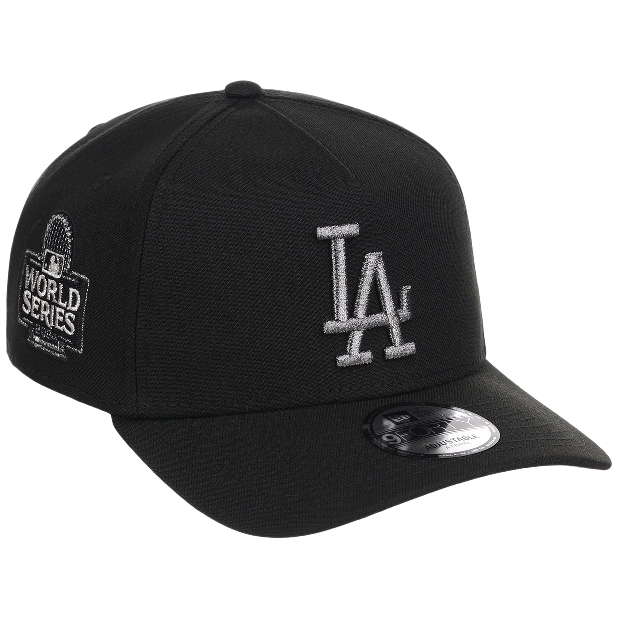 Los Angeles Dodgers MLB Liquid Titanium New Era 9FORTY A-Frame