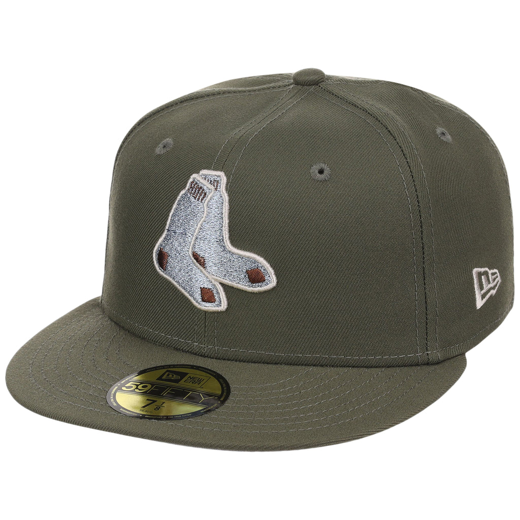 Boston Red Sox MLB Olive Alloy New Era 59FIFTY