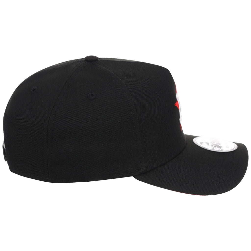 Houston Astros MLB Black x Red FASHION CORE New Era 9FORTY A-Frame